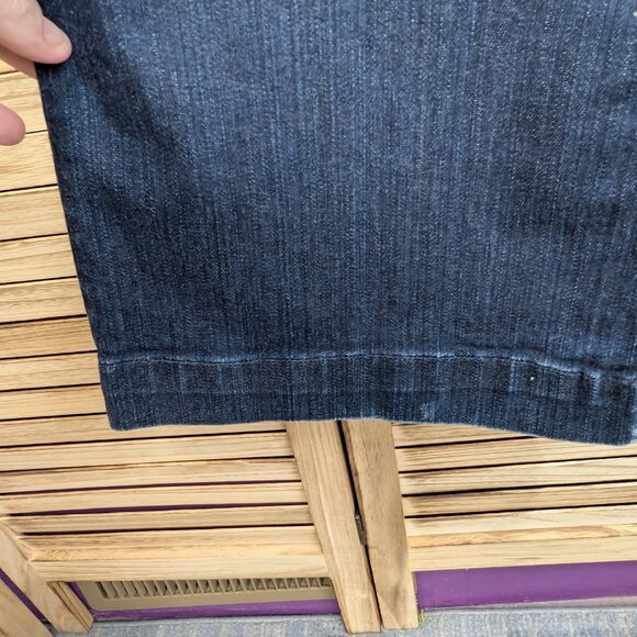 7 For All Mankind Stylish Blue Flared Jeans (u6010418S-418S) Size 29 - Picture 2 of 14